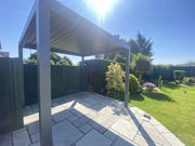 Luxe Manual Louvered Roof LED Pergola